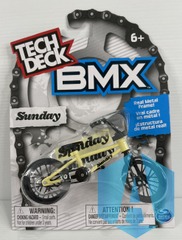 Tech Deck BMX Sunday - Yellow Metal Frame SEALED OFFICIAL